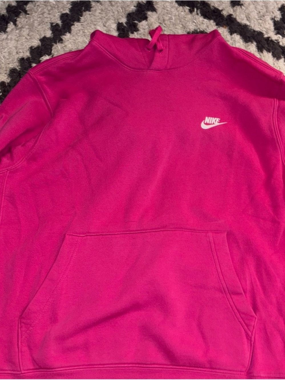 Nike Women's Bright Fuchsia Hooded Sweatshirt